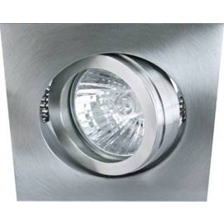 👉 Inbouwspot RVS LED vierkant kantelbaar geborsteld 850.058 4028232323519