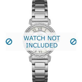 👉 Guess horlogeband W0831L1 South Hampton Staal Zilver 16mm