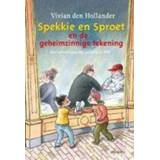 👉 Spekkie en Sproet de geheimzinnige tekening. tekening, Hollander, Vivian den, Hardcover 9789021668307