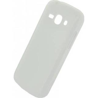 👉 Wit Mobilize Gelly Case Samsung Galaxy Ace 3 S7270 Milky White - 8718256046315