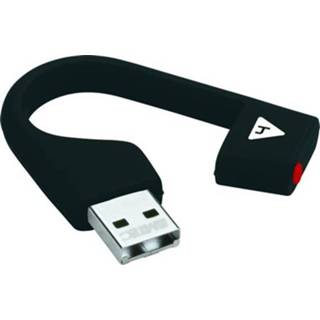 👉 Zwart USB FlashDrive 4GB EMTEC HANG D200 (Black) - 3126170155726