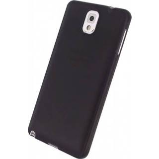 👉 Zwart Xccess Thin Case Frosty Samsung Galaxy Note 3 N9000 Black - 8718256056895