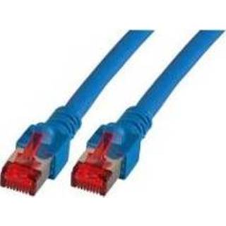 Blauw RJ45 Patchcable S/FTP,Cat.6 50m blue, halogenfree - Quality4All 4049759115692