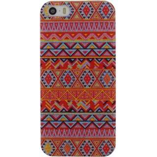 👉 Oranje Xccess Cover Apple iPhone 5/5S/SE Orange Aztec - 8718256058431