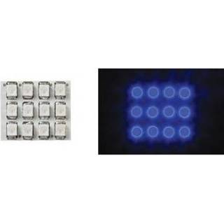 👉 Diffuser blauwe VERLICHTINGSMODULE - LEDS MET RONDE 12V 17 x 20mm 5410329439163