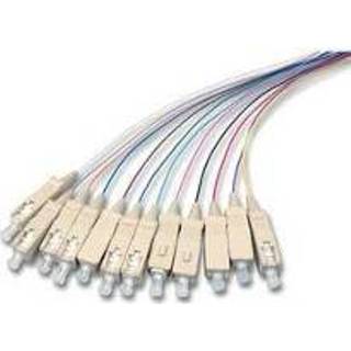 👉 Fibre pigtail 12 set SC 50/ 125æ, OM4, 2 m - Techtube Pro 4049759065553