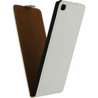 👉 Flipcase wit Mobilize Ultra Slim Flip Case Huawei P8 White - 8718256804687