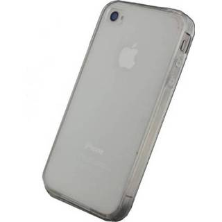 👉 Wit Xccess Hybrid Case Apple iPhone 4/4S White - 8718256055638