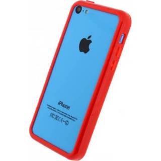 👉 Rood Xccess Bumper Case Apple iPhone 5C Red - 8718256049385