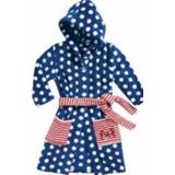 👉 Kinderbadjas marineblauw kinderen stip