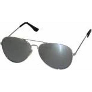 Pilotenbril zilver HIP Classic spiegel - Standaard