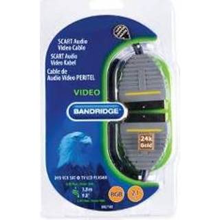 👉 Audio video kabel SCART 3.0 m - Bandridge 8717587023385