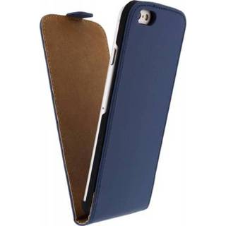 👉 Flipcase blauw Mobilize Ultra Slim Flip Case Apple iPhone 6/6S Dark Blue - 8718256061752