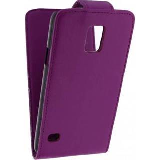 👉 Flipcase purper Xccess Flip Case Samsung Galaxy S5/S5 Plus/S5 Neo Purple - 8718256055409