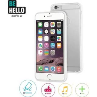 👉 Wit BeHello iPhone 6 / 6S Duo Case Anti Scratch White - 8719075551295