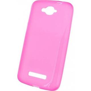 👉 Transparent roze Mobilize Gelly Case Alcatel Pop C7 Pink - 8718256065101