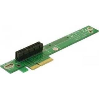 👉 PCIe-Riser-Karte x4 1U PCIe rechts - Delock 4043619891030