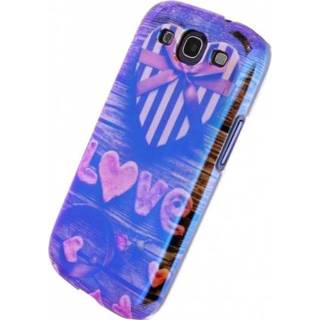 👉 Xccess Oil Cover Samsung Galaxy SIII I9300 Love Heart - 8718256059506