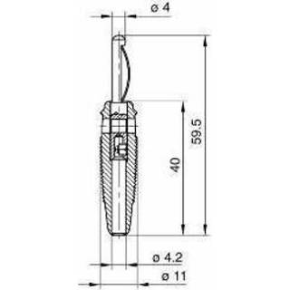 👉 Banaanstekkers - Hirschmann 4002044172633