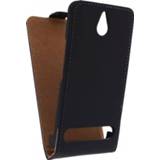 👉 Flipcase zwart Mobilize Ultra Slim Flip Case Sony Xperia E1 Black - 8718256056451