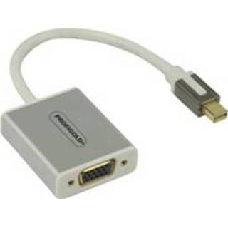 👉 Display Port Hoogwaardige Mini DisplayPort ? VGA Adapter 0.2 m - Profigold 8717587000034
