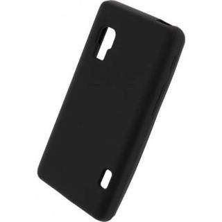 👉 Zwart silicone Xccess Case LG Optimus L5 II Black - 8718256042881