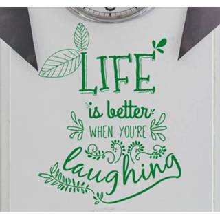 👉 Muursticker Muurstickers tekst life
