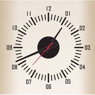 👉 Muurklok Sticker cijfers