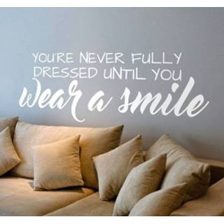 👉 Muursticker Wear a Smile
