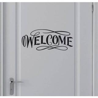 👉 Decoratiesticker Welcome Deur