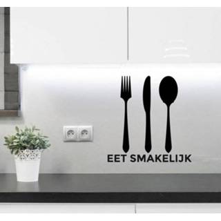 👉 Muursticker Eet Smakelijk