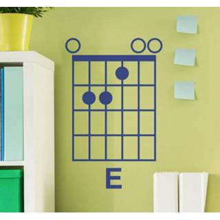 👉 Muursticker muziek E mineur