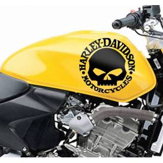 Harley Davidson Sticker Doodskop nl_A1695 Sticker Harley Davidson Doodskop