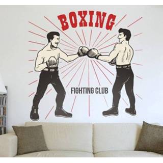 👉 Muursticker Fight Club