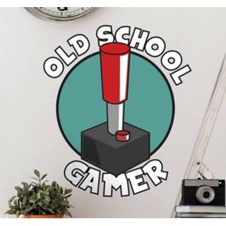 👉 Muursticker Old School Gamer