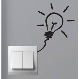 👉 Gloeilamp Sticker Lichtschakelaar