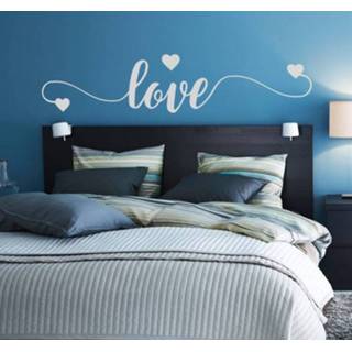 👉 Muursticker love met hartjes
