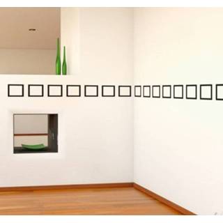 👉 Muursticker vierkante grens