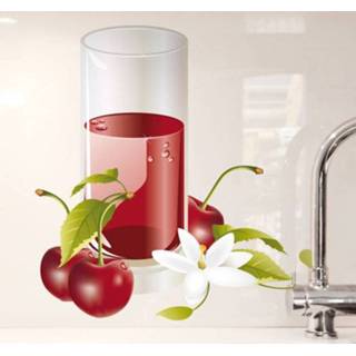 👉 Muursticker Keuken Kersensap