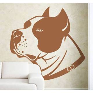 👉 Muursticker hond Stafford