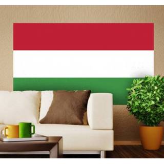 👉 Vlag Sticker Hongarije