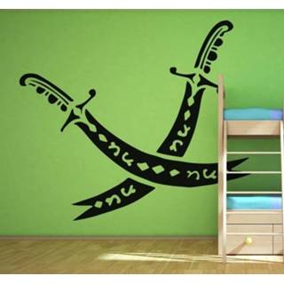 👉 Muursticker Zwaarden aleví