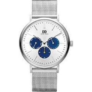 👉 Horloge voor heren zilver rond miyota Staal Danish Design 8718569037222