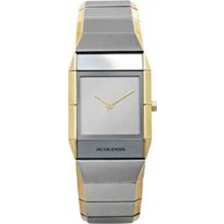 👉 Horloge Staal Goud ISA rechthoekig voor dames bicolor Jacob Jensen 8718569105631