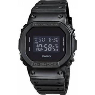 👉 Horloge kunststof vierkant casio voor heren zwart G-Shock 4971850959786