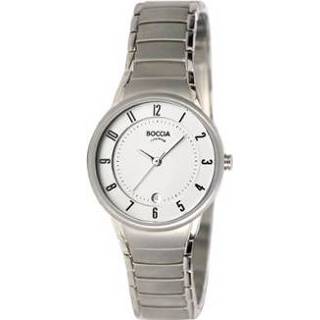 👉 Horloge titanium rond miyota voor dames zilver Boccia 4040066191508