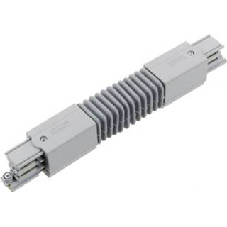 👉 Spanningsrails aluminium Flexibele connector spanningsrail 3 fase rail 876322 Klemko 8716643040502