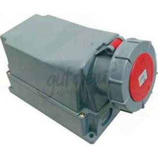 👉 Stopcontact CEE Kracht wandcontactdoos 125A IP67 5P pilot