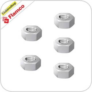 M8 moeren Moer M8 moeren 50 stuks 8712874702028
