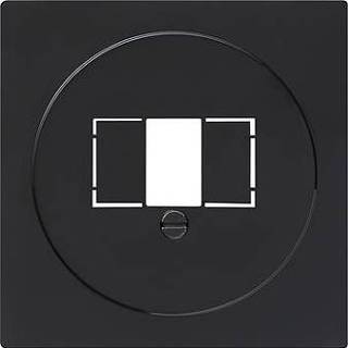 👉 Afdekplaat zwart Gira voor stereo USB 1/2XMJ UAE S-Color 4010337276470